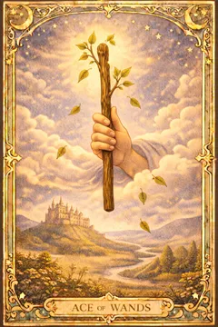 Wands Ace 카드 이미지