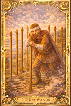 Wands Nine 카드 이미지