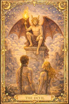 The Devil 카드 카드 이미지