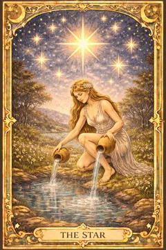 The Star 카드 카드 이미지