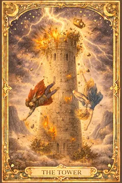 The Tower 카드 카드 이미지