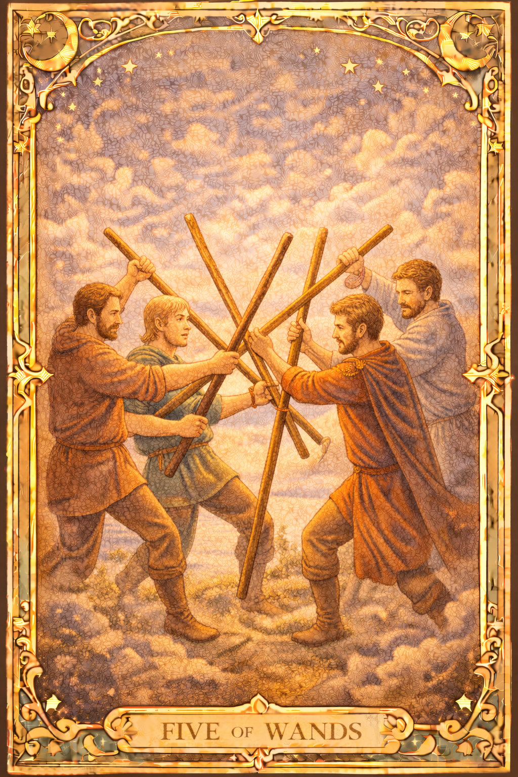 Wands Five