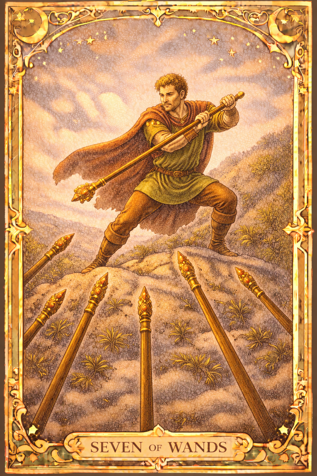 Wands Seven