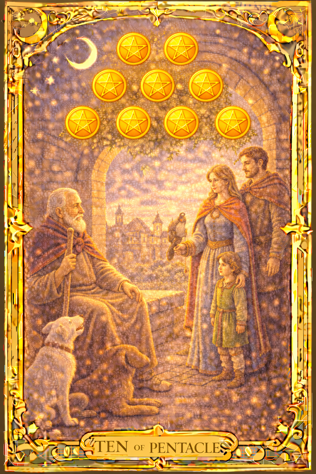 Pentacles Ten